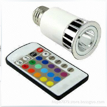 5W E27 RGB LED Spot Light